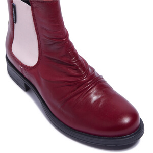 Carl Scarpa Cavalina Bordo Leather Ankle Boots